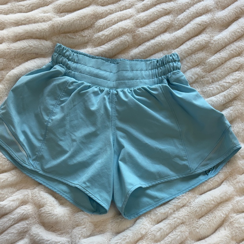 Lulu Lemon light Blue Women's Athletic Shorts